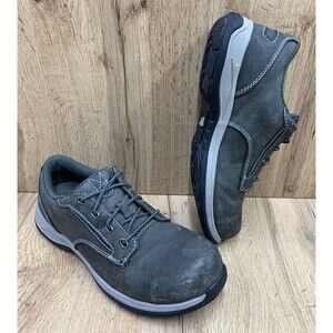 Red Wing ComfortPro Shoes Women's Size 9 B Wide Gray Sneakers Safety Toe Oxford